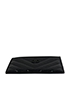 Chanel Crumpled Chevron Card Holder, top view